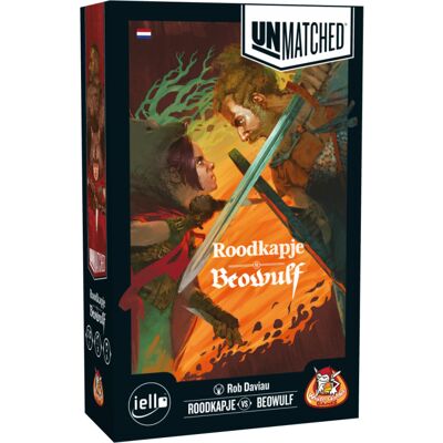 White Goblin Games Unmatched: Roodkapje vs. Beowulf - Bordspel White Goblin Games Unmatched: Roodkapje vs. Beowulf - Bordspel