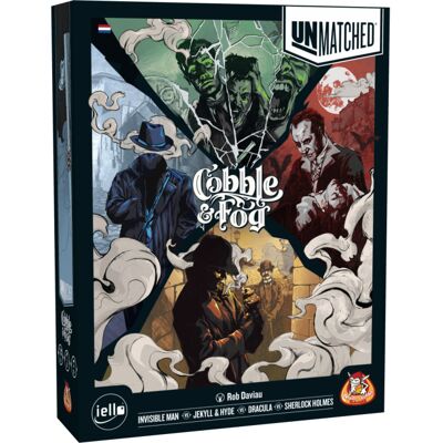 White Goblin Games Unmatched: Cobble & Fog Bordspel White Goblin Games Unmatched: Cobble & Fog Bordspel
