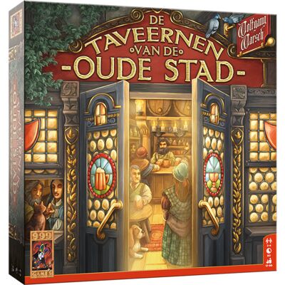999Games De Taveernen van de Oude Stad - Bordspel 999Games De Taveernen van de Oude Stad - Bordspel