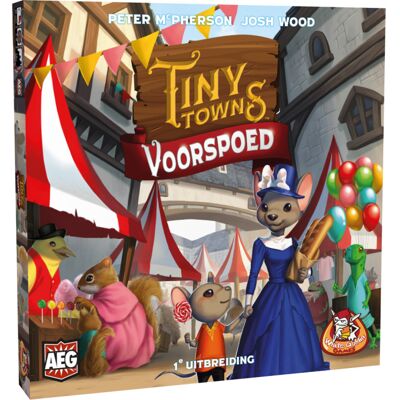 White Goblin Games Tiny Towns - Voorspoed Uitbreiding White Goblin Games Tiny Towns - Voorspoed Uitbreiding
