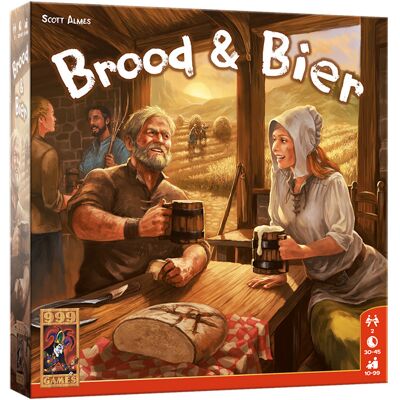 999Games Brood & Bier Bordspel - Veel Kleuren 999Games Brood & Bier Bordspel - Veel Kleuren