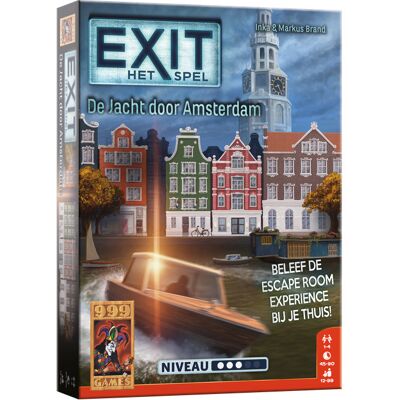 Exit Jacht Amsterdam Spel - Voor 1-4 Spelers, 12+ Jaar - 45-90 min Exit Jacht Amsterdam Spel - Voor 1-4 Spelers, 12+ Jaar - 45-90 min