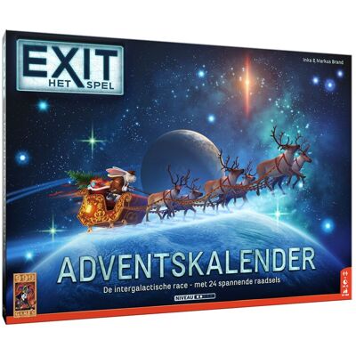 999 Games EXIT Adventskalender: De intergalactische race Bordspel 999 Games EXIT Adventskalender: De intergalactische race Bordspel