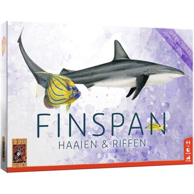 999 Games Finspan uitbreiding: Haaien en Riffen Bordspel 999 Games Finspan uitbreiding: Haaien en Riffen Bordspel