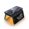 Caliber Digitale Wekker met Draadloze Oplader - Dual Alarmklok - Nachtlamp en Wake Up Light (HCG019QI-BA)