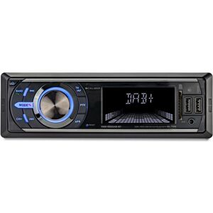 Caliber Autoradio met Bluetooth - DAB+ en FM-Radio - USB - AUX - 1 DIN - 4 x 74 Watt (RMD055DAB-BT)