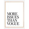 Bildverkstad More Issues Than Vogue Poster