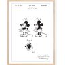 Bildverkstad Patenttekening - Disney - Mickey Mouse Poster