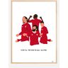 Bildverkstad You Will Never Walk Alone-Liverpool Players Poster