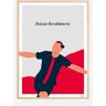 Bildverkstad Zlatan Ibrahimovic Poster