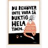 Bildverkstad goed Poster