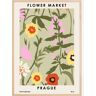 Bildverkstad Flower Market Prague Poster