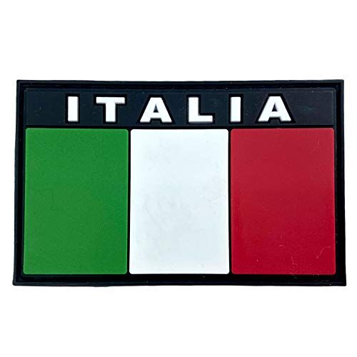 Patch Nation Italië Italiaans Italië Vlag Airsoft PVC Moraal Cosplay Team Patch