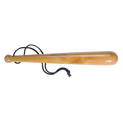blntackle76 Visdoder robuust in honkbalknuppel-vorm voor vissen slaghout visverdoving priest incl. polsband 28 of 38 cm (38 cm)