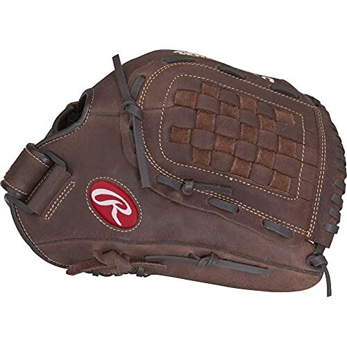 RAWLINGS Honkbalhandschoen met voorkeur voor speler, regelmatig, honkbal/softbalpatroon, basket-web, 30,5 cm