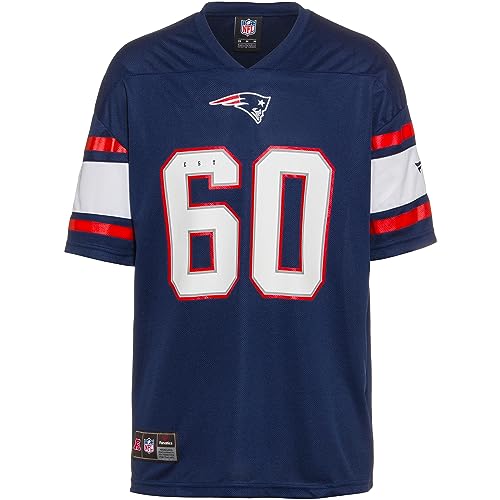 Fanatics Franchise Poly Mesh Supporters Jersey New England Patriots S, Donkerblauw