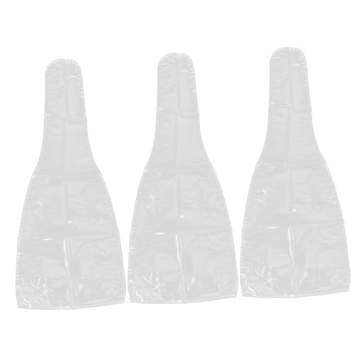 Abaodam 3 Stuks Gitaar Cover Hoes Voor Akoestische Gitaar Basgitaren Pvc Gitaar Hoes Stofkap Voor Gitaar Stofhoezen Voor Gitaar Bas Accessoires Stofdicht Gitaarkoffer Mat Pvc