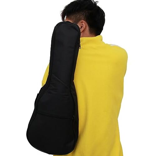 Alasum 21 26 Inch Gitaartas Zwarte Akoestische Gitaar Hoes Voor Gitaar Ergonomisch Ontwerp Hoes Voor Elektrische Gitaar Gigbag Voor Gitaar Folk Guitarra Geval Snaarinstrument Schouders