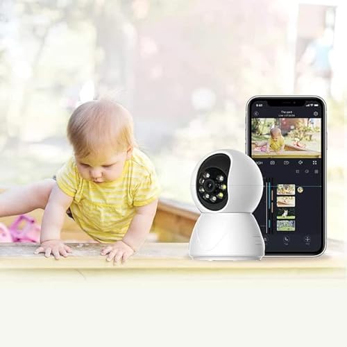 Generic babyfoon met camera en app -1080p-wifi-nachtzicht-ios-alexa-babymonitor