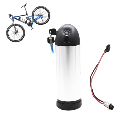 HJGHY 48V 8Ah 10Ah EBike-batterij 48V waterfles ebike-accu 48V elektrische fietsbatterij 48V elektrische fietsbatterij met oplader,48v,8Ah