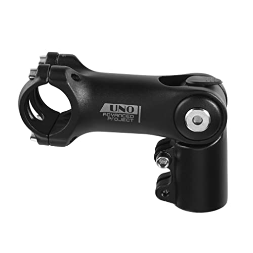 FOMTOR Fietsstuurpen, fietsstuurpen 31,8 0-120 graden 90 mm fietsstuurpen, verstelbare MTB-stuurpen, mountainbike stuurpen voor fiets, racefiets, MTB, BMX, fietsen