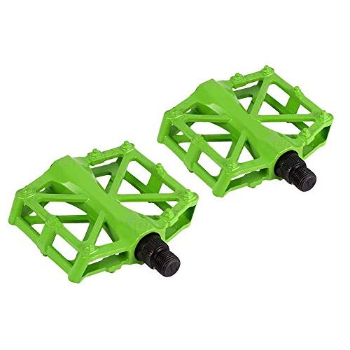 VGEBY1 Fietspedalen, 1 paar duurzame aluminium pedalen, antislip mountainbike pedalen, racefietspedalen voor MTB racefiets (groen)