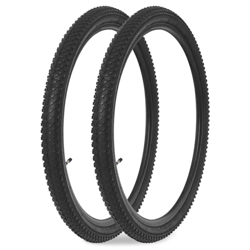 MEGHNA 2-pack MTB fietsbanden mantel fietsband 27.5" x 2.125" voor mountainbike MTB zwart