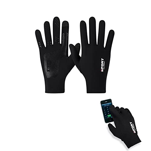 BAOSROY Fietshandschoenen heren, winterhandschoenen, fietshandschoenen, warme handschoenen, winterhandschoenen, winterhandschoenen heren, fietshandschoenen heren winter, touchscreen-handschoenen,