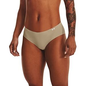 Under Armour Dames Pure Stretch Hipster 3-Pack, (249) Beige/Beige/Wit, X-Large
