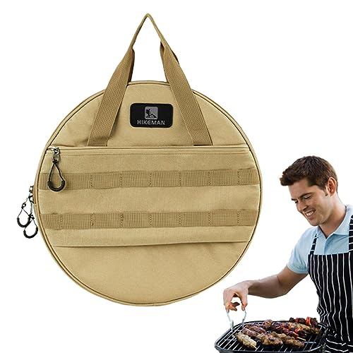 Loupsiy Grill Draagtas Grill Tool Opslag Outdoor Barbecue Bag, Barbecue Tool Opbergtas, Barbecue Hardware Tool Barbecue Tas voor Camping Wandelen Barbecue, Klein, 1