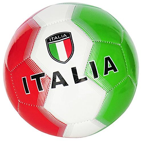 Sport Store ITALIË BAL VOETBAL MAAT 5 KLEUR GROEN/WIT/ROOD GIFT IDEA