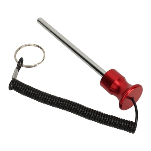 Okuyonic Gewichtsmachinepin, Duurzame Magnetische Selectiepin voor Gewichtsstapels voor Accessoires voor Krachttraining (Rood)