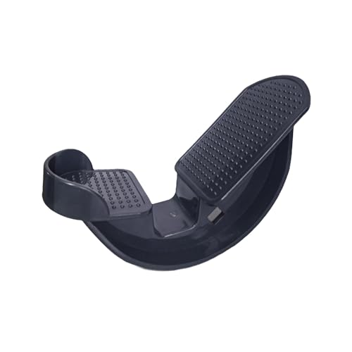 Perfeclan Voet Rocker Voet Kantelbare Trainingsapparatuur Fitnesspedaal Yoga Massage Gespannen Beenspier Kuit Enkel, zwart