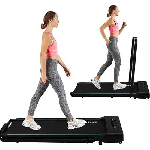 DREAVER S340 Loopband Inklapbaar 1-10km/u Wandelband Walking Pad Opvouwbare Loopband Walkingpad Treadmill Loopband Elektrisch