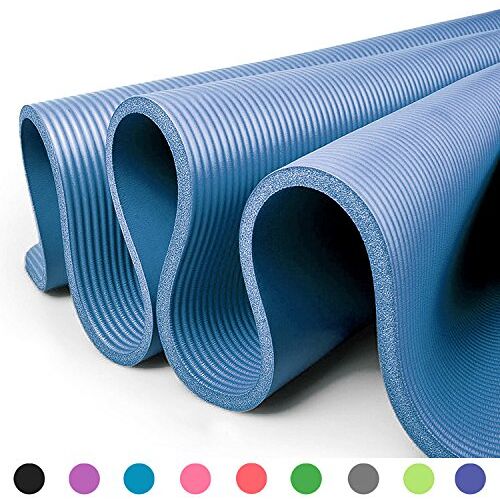 Glamexx24 XXL fitnessmat Yoga mat Pilates mat EXTRA dikke en zachte gym Pilates, ideaal voor Pilates, gymnastiek en yoga