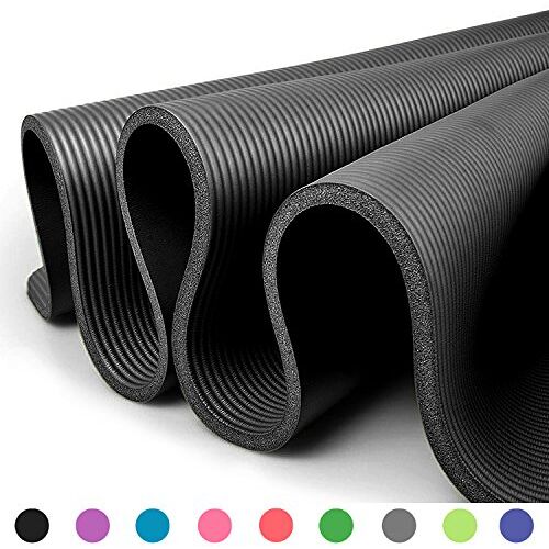 Glamexx24 XXL fitnessmat Yoga mat Pilates mat EXTRA dikke en zachte gym Pilates, ideaal voor Pilates, gymnastiek en yoga