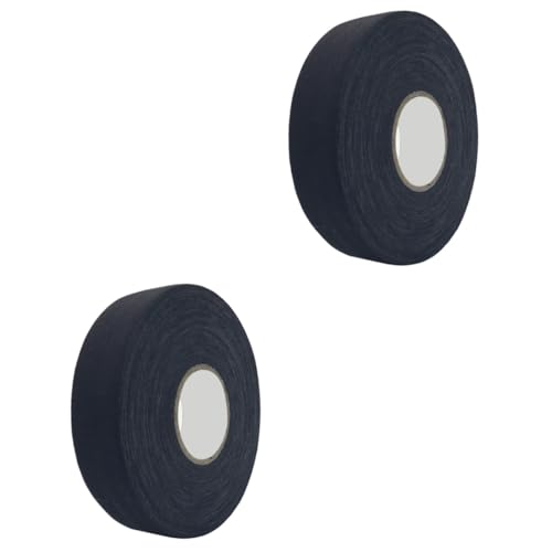 Sosoport 2 Rollen Ijshockey Tape Plakband Voor Hockeyrackets Overgrip Verwijderbare Hockeytape Omslag Voor Hockeysticks Hockey Racket Tape Puck Polyester Katoen Accessoires