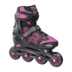 Roces Jokey 3.0 Girl inline skates voor meisjes, zwart-roze, 30/33