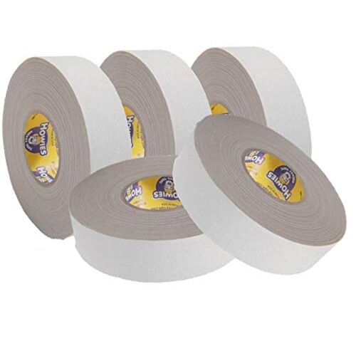 Howies o 5X rackey tape Profi Cloth Hockey Tape wit 25mm voor ijshockey, elk 25 m