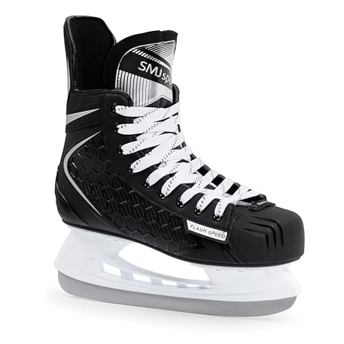 MADIVO SMJ Vermont Hockey schaatsen voor heren, ijshockey, maten: 42, 43, 44, 45, 46, 47 (43)