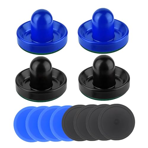 LOVIVER Air Hockey Pushers en Pucks Vilten 96 mm formaat Air Hockey Pusher voor tafelhockey, kinderen en, stijl F