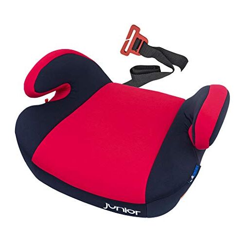 Petex Maja Car Booster Seat met ISOFIX Bevestigingssysteem ECE Groep 3 Kinderen van ca. 7-12 jaar 22-36 kg Rood