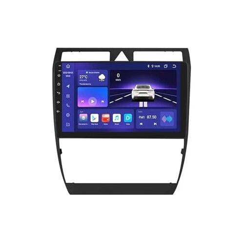 OSEAY 9 inch 2Din Android Autoradio GPS Fit for Audi A6 C5 1997-2004 S6 RS6 Multimedia RDS 2din Autoradio Stereo Video Audio (Size : HC2(4Core 2G 32G) AI)