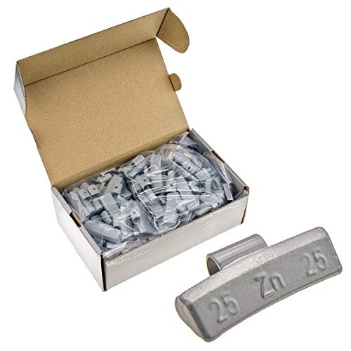 Stix 100x5g Slaggewichten balanceergewichten zink aluminium velgen zinkgewichten gewichten ZN 25 g