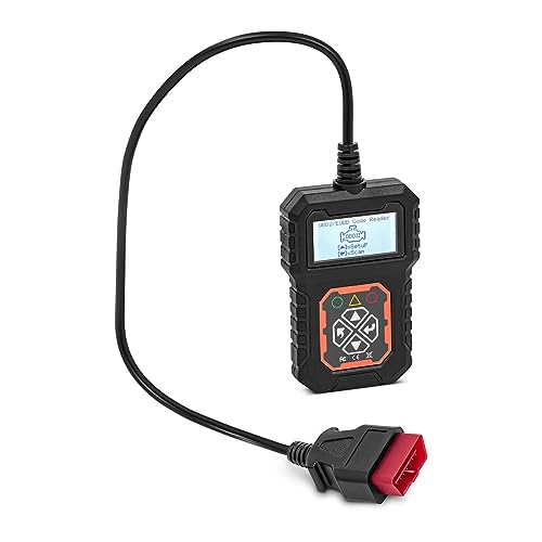 Technics MSW MSW-OBD1 OBD2-diagnoseapparaat, 8-25 V LCD foutcodes/VIN/ID/CVN diagnoseapparaat autodiagnoseapparaat