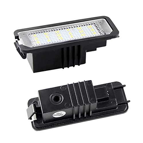 MuChangZi 2 Stks 12 V LED Nummer Kentekenplaat Licht Lampen voor V/W Golf 4 5 6 7 Polo 6R Auto Exterieur Accessoires