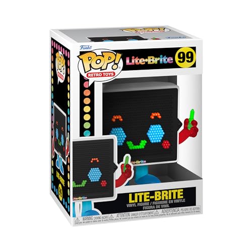 Funko 57810 POP Vinyl: Lite-Brite- Lite Brite Board