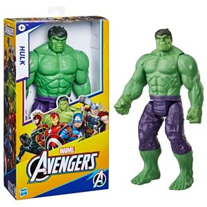 Hasbro Marvel Avengers Titan Hero-reeks Blast Gear Deluxe Hulk-actiefiguur van 30 cm, geïnspireerd op de Marvel-stripboeken, voor kinderen vanaf 4 jaar