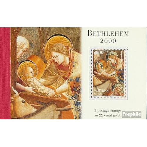 Prophila Collection Palestina/Autonomiegebiet 153-155MH Brochures 2000 Jezus Christus Schilderijen (Postzegels voor verzamelaars) Christendom