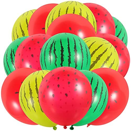 Theaque 40 stuks watermeloen latex ballonnen feestballonnen feestballonnen feestballonnen decoratieve ballonnen